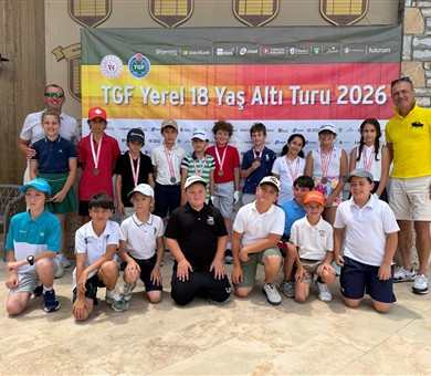2026 TGF Yerel 18 Yaş Altı Turu Yıldızlar ve Minikler Ege Bölgesi 5. Ayak