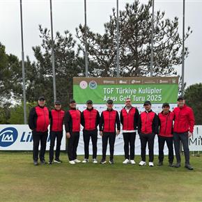 2025 TGF Türkiye Kulüpler Arası Golf Turu 2. Ayak A Kategorisi İlk Gün Sona Erdi
