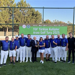 2025 TGF Türkiye Kulüpler Arası Golf Turu A Kategorisi Şampiyonu Ankara Golf Kulübü Oldu