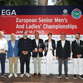 European Senior Men’s and Ladies Championship turnuvası Antalya’da sona erdi