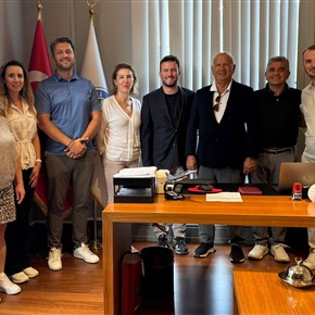 Fikret Öztürk’ten Türkiye Golf Federasyonu İstanbul Ofisine Ziyaret