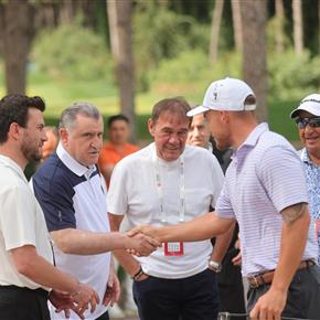 GENÇLİK VE SPOR BAKANI SAYIN DR. OSMAN AŞKIN BAK’TAN TURKISH AIRLINES OPEN 2025 TURNUVASINA ZİYARET