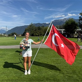 Milli Golfçümüz Deniz Sapmaz’dan Liechtenstein Açık Şampiyonası’nda Gururlandıran Başarı