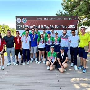TGF Yerel 18 Yaş Altı Turu Gençler Anadolu 3.Ayak Müsabakası Tamamlandı