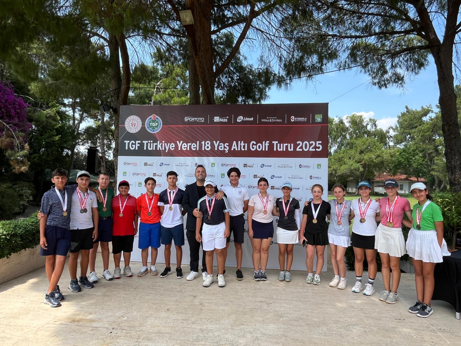 2025 TGF Yerel 18 Yaş Altı Turu Gençler Antalya 1. Ayak Turnuvası Tamamlandı