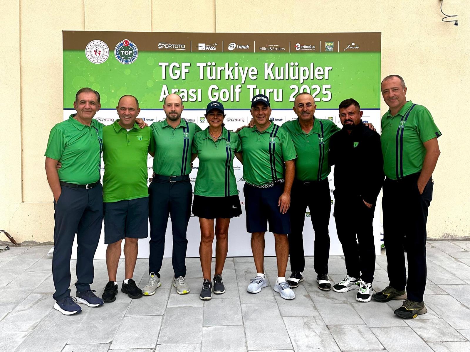 2025 TGF Türkiye Kulüpler Arası Golf Turu A Kategorisi 4. Ayak Turnuvası’nın İlk Gün Sona Erdi