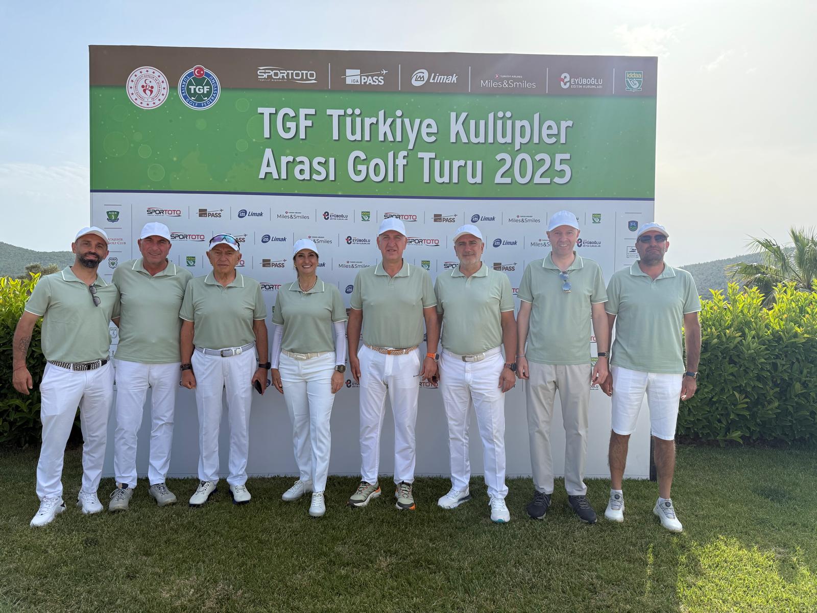 2025 TGF Türkiye Kulüpler Arası Golf Turu B Kategorisi 3. Ayak İlk Gün Sona Erdi