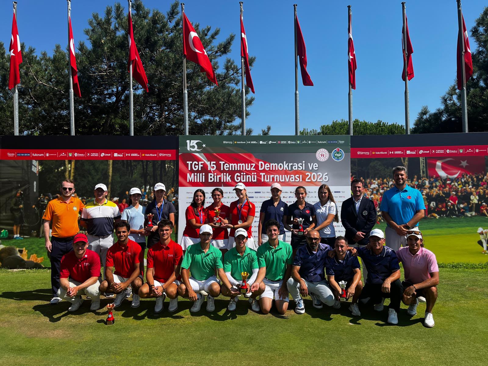 2026 TGF 15 Temmuz Demokrasi ve Milli Birlik Günü Turnuvası Kulüp Şampiyonası Elemeleri Tamamladı
