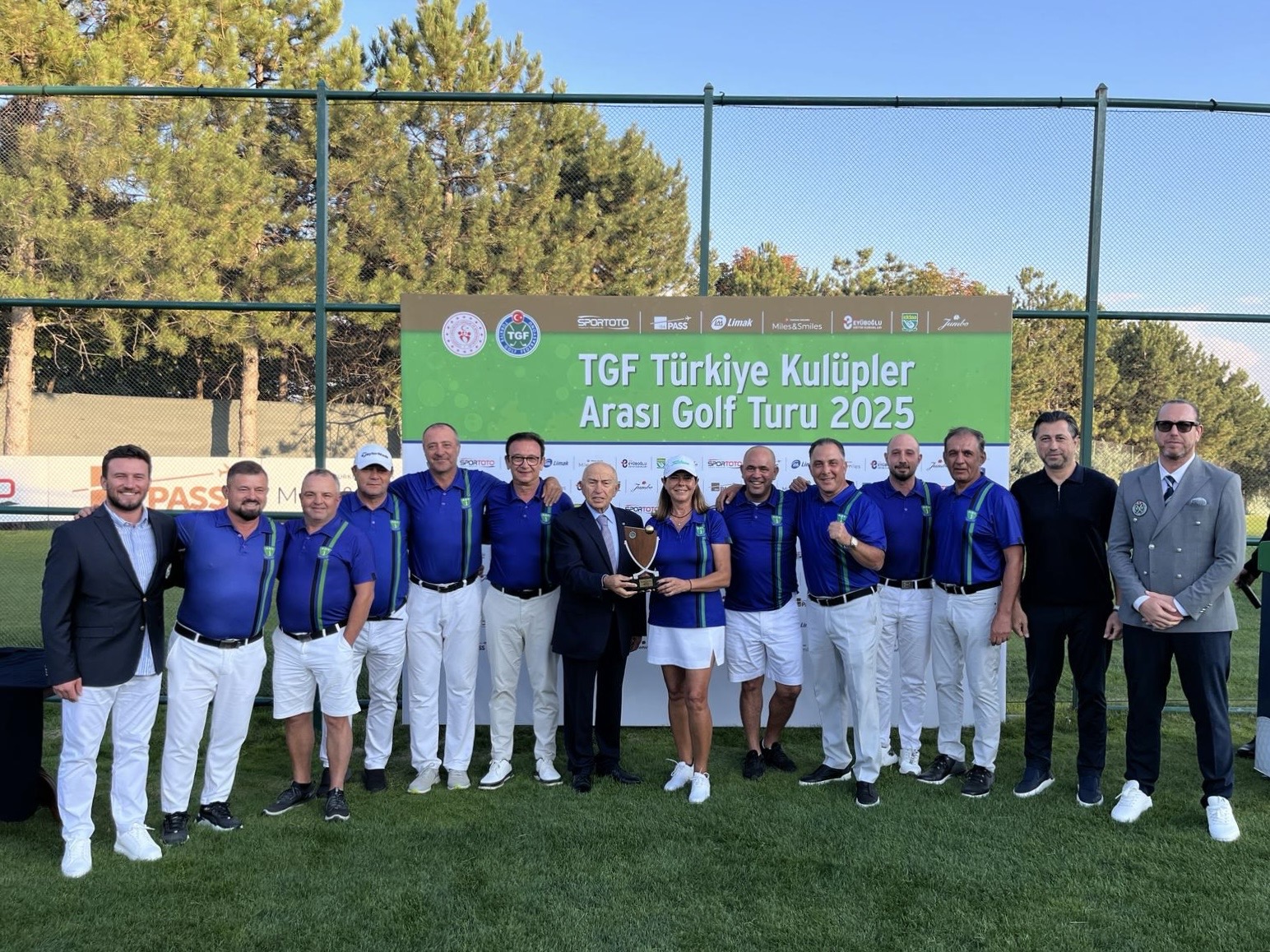 2025 TGF Türkiye Kulüpler Arası Golf Turu A Kategorisi Şampiyonu Ankara Golf Kulübü Oldu