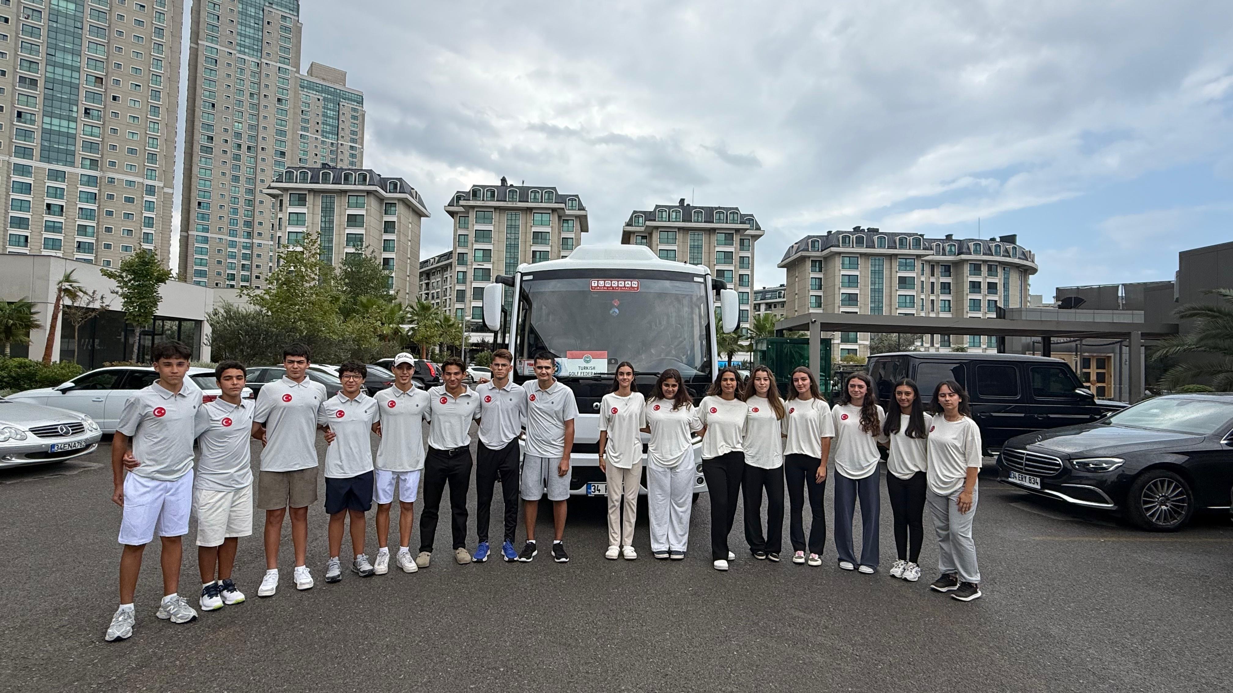 Milli Golf Takımımız 6th Junior Bulgaristan Open Championship için Yola Çıktı