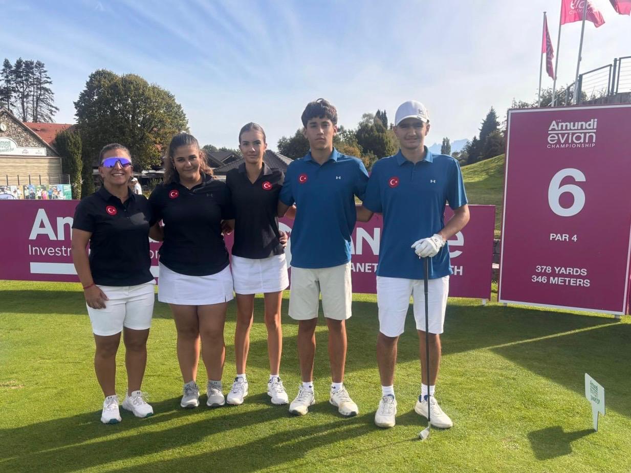 Milli Golfçülerimiz Amundi Evian Juniors Kupası