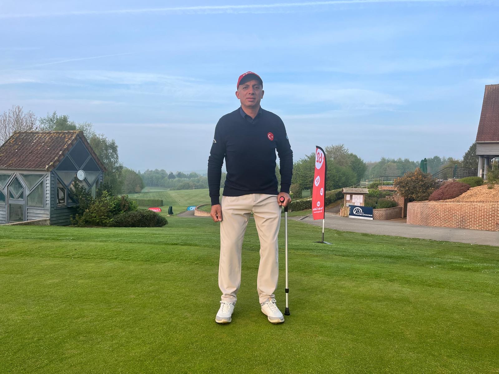 Milli Golfcümüz Mehmet Kazan, Fransa’da Mücadele Ediyor