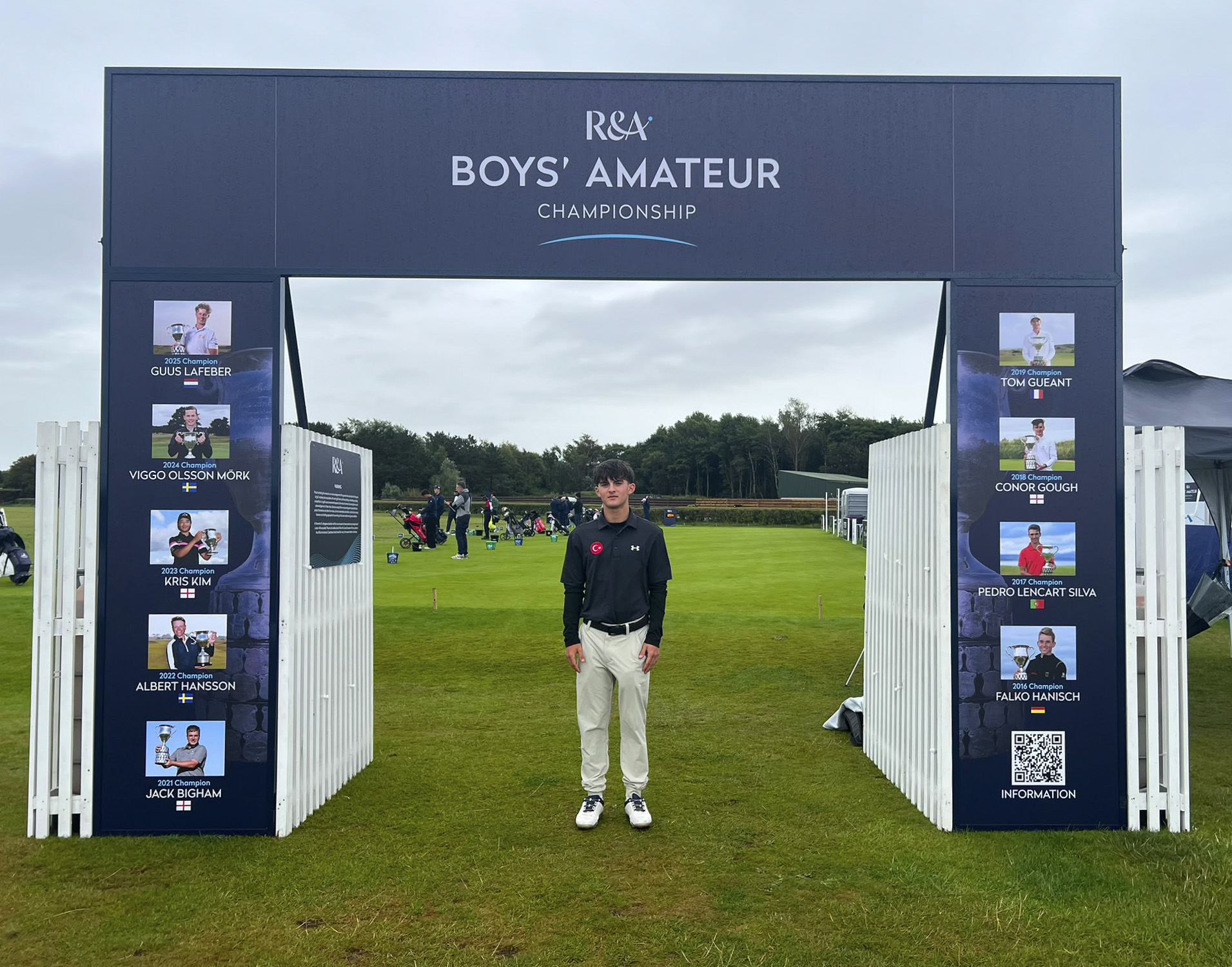 Milli Golfçümüz Rüzgar Turgun, R&A 18 Yaş Altı Erkekler Amatör Şampiyonası’nda Ülkemizi Temsil Edecek