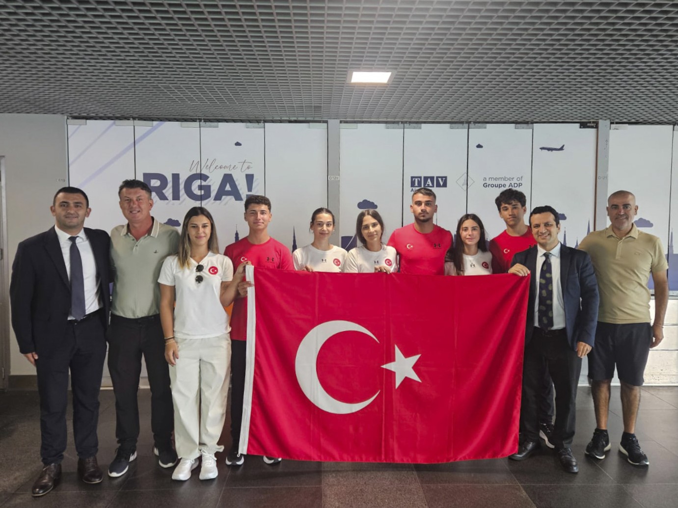 Riga’da Karşılama