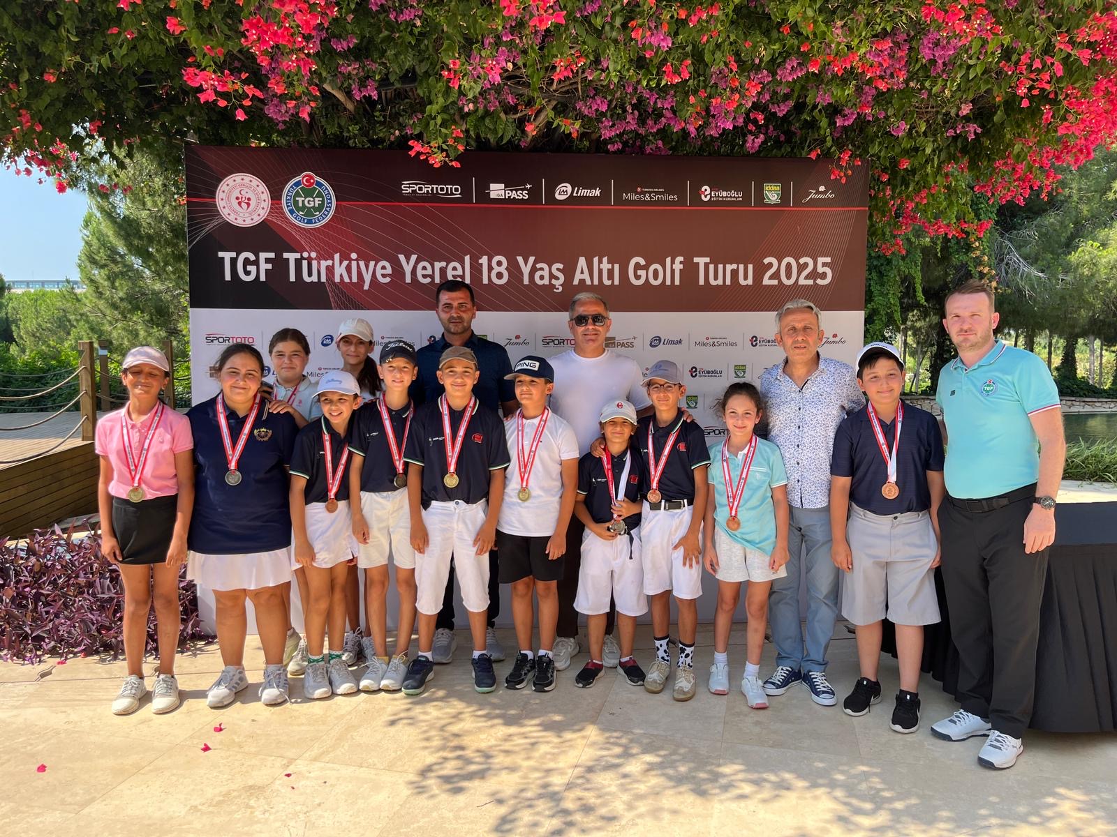 TGF Yerel 18 Yaş Altı Turu Yıldızlar ve Minikler Antalya 2. Ayak Müsabakası Tamamlandı
