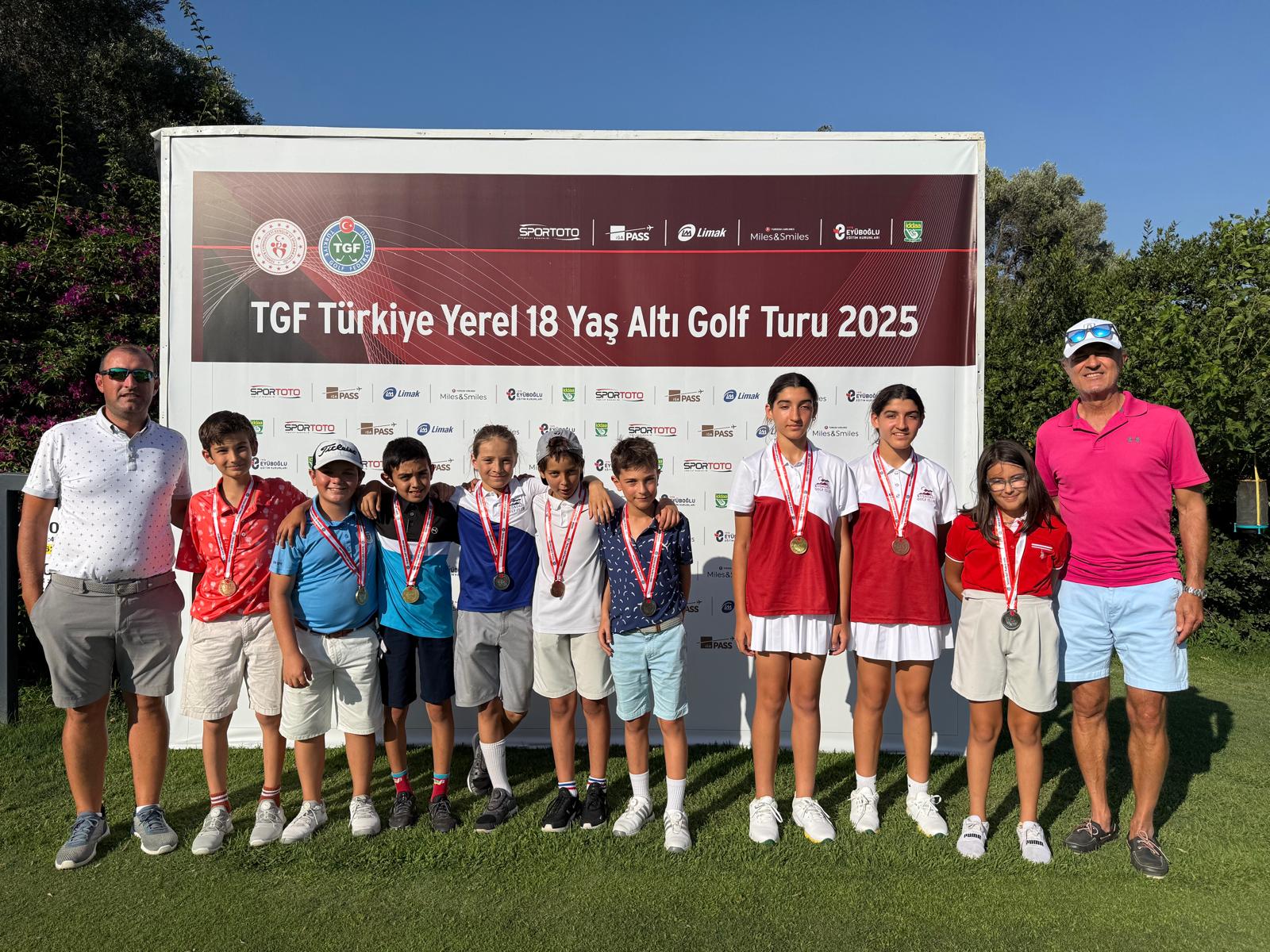 TGF Yerel 18 Yaş Altı Turu Yıldızlar ve Minikler Ege Bölgesi 6. Ayak Müsabakası Tamamlandı