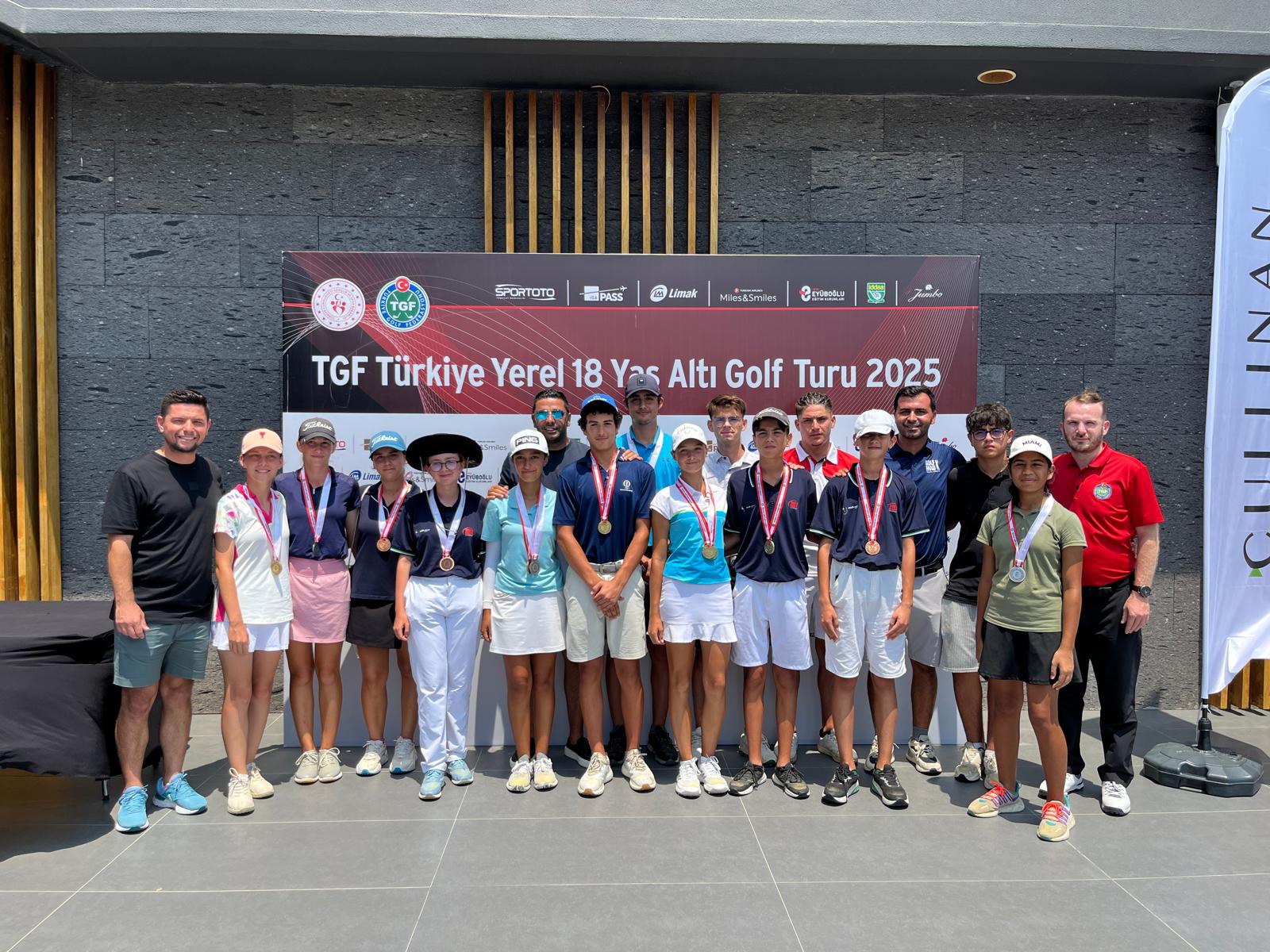 TGF Yerel 18 Yaş Altı Turu Gençler Antalya 3. Ayak Müsabakası Tamamlandı