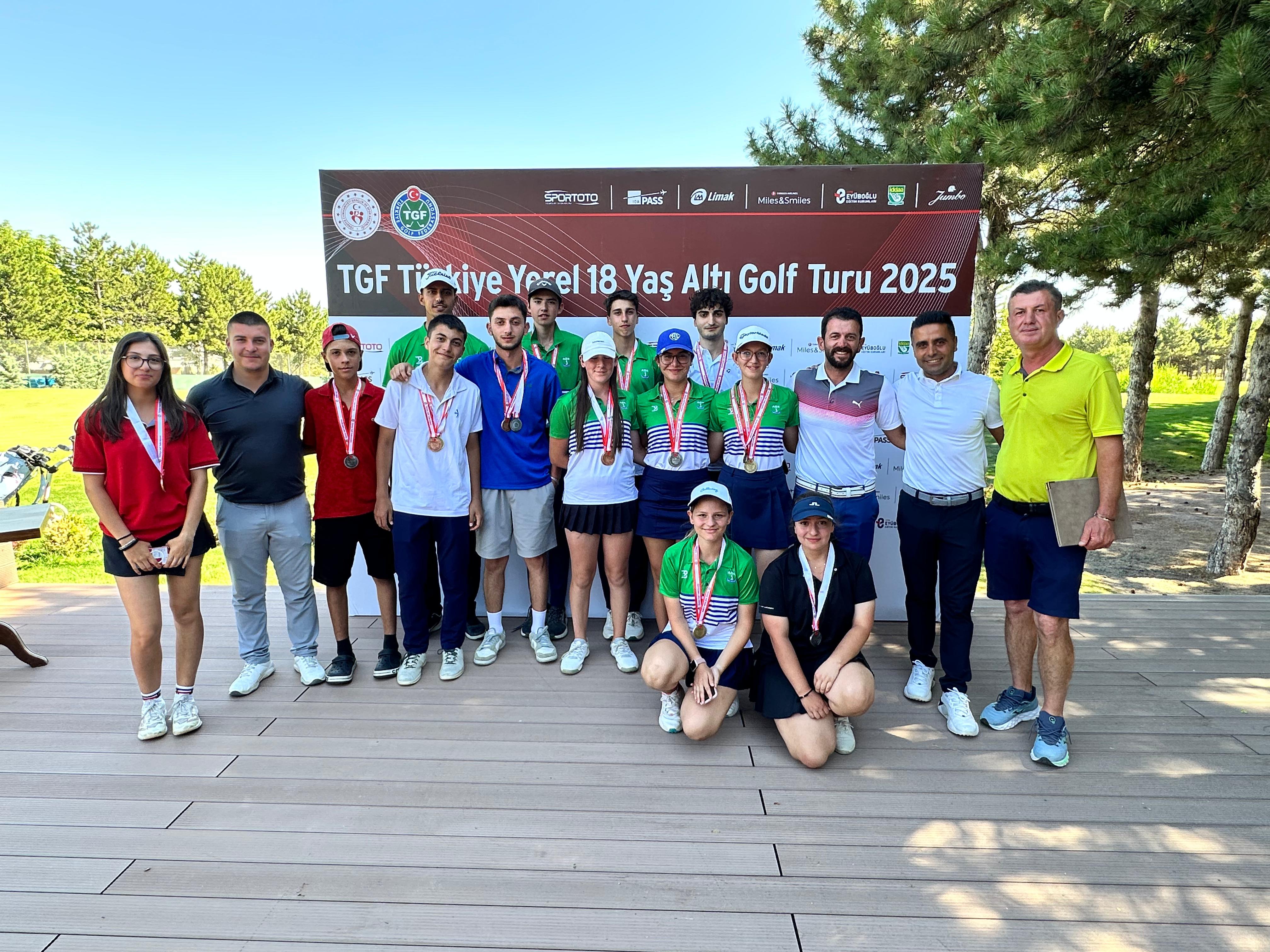 TGF Yerel 18 Yaş Altı Turu Gençler Anadolu 3.Ayak Müsabakası Tamamlandı