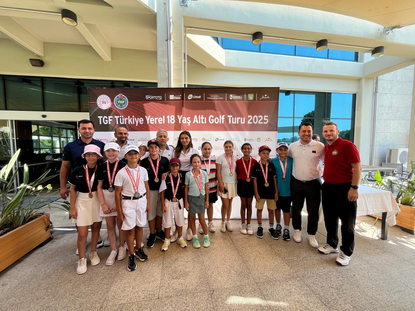 TGF Yerel 18 Yaş Altı Turu Yıldızlar ve Minikler Antalya 4. Ayak Müsabakası Tamamlandı