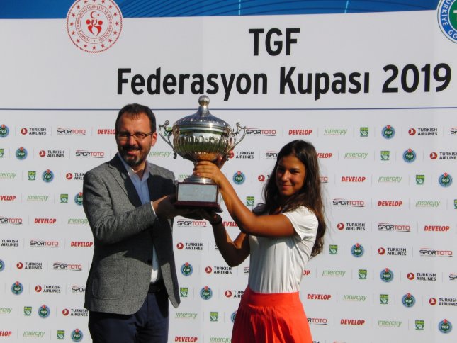 2019 TGF Federasyon Kupası Şampiyonu Ilgın Zeynep Denizci