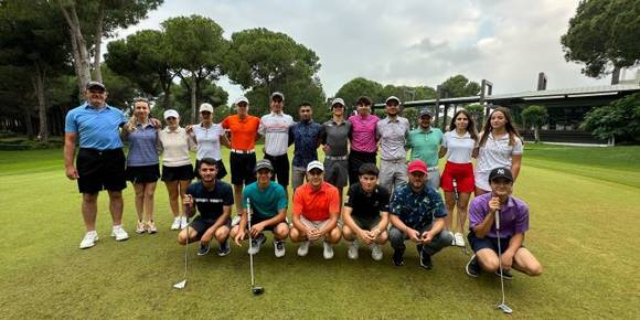 TGF Golf Milli Takım Kampı Antalya’da Başladı