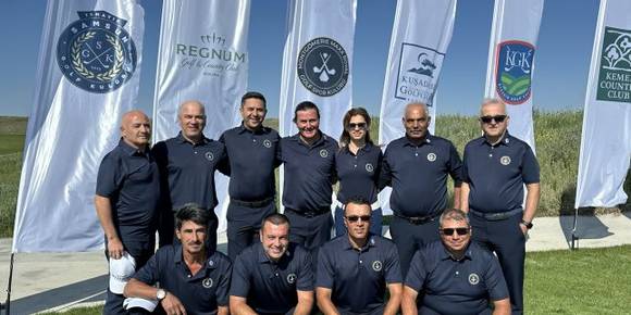 TGF Türkiye Kulüpler Arası Golf Turu 3. Ayak B kategorisi kazananı Maxx Royal Golf Kulübü Takımı 