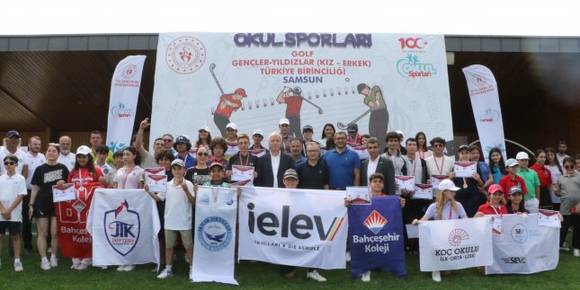 Samsun’da düzenlenen Okul Sporları Golf Yıldızlar - Gençler Türkiye Birinciliği sona erdi. 