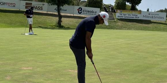 2024 TGF Spor Toto Türkiye Amatör Şampiyonası’nda İbrahim Tarık Aslan Liderliğini Korudu