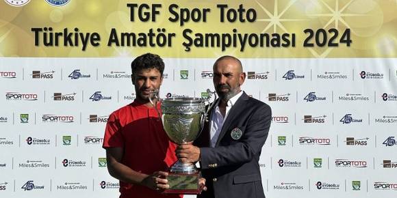 2024 TGF Spor Toto Türkiye Amatör Şampiyonası’nda Şampiyon İbrahim Tarık Aslan