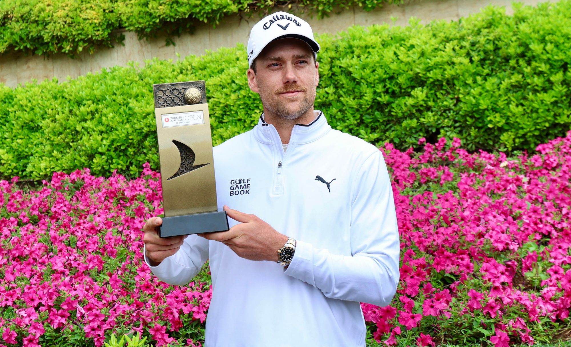 Turkish Airlines Open’ın şampiyonu İsveçli Mikael Lindberg