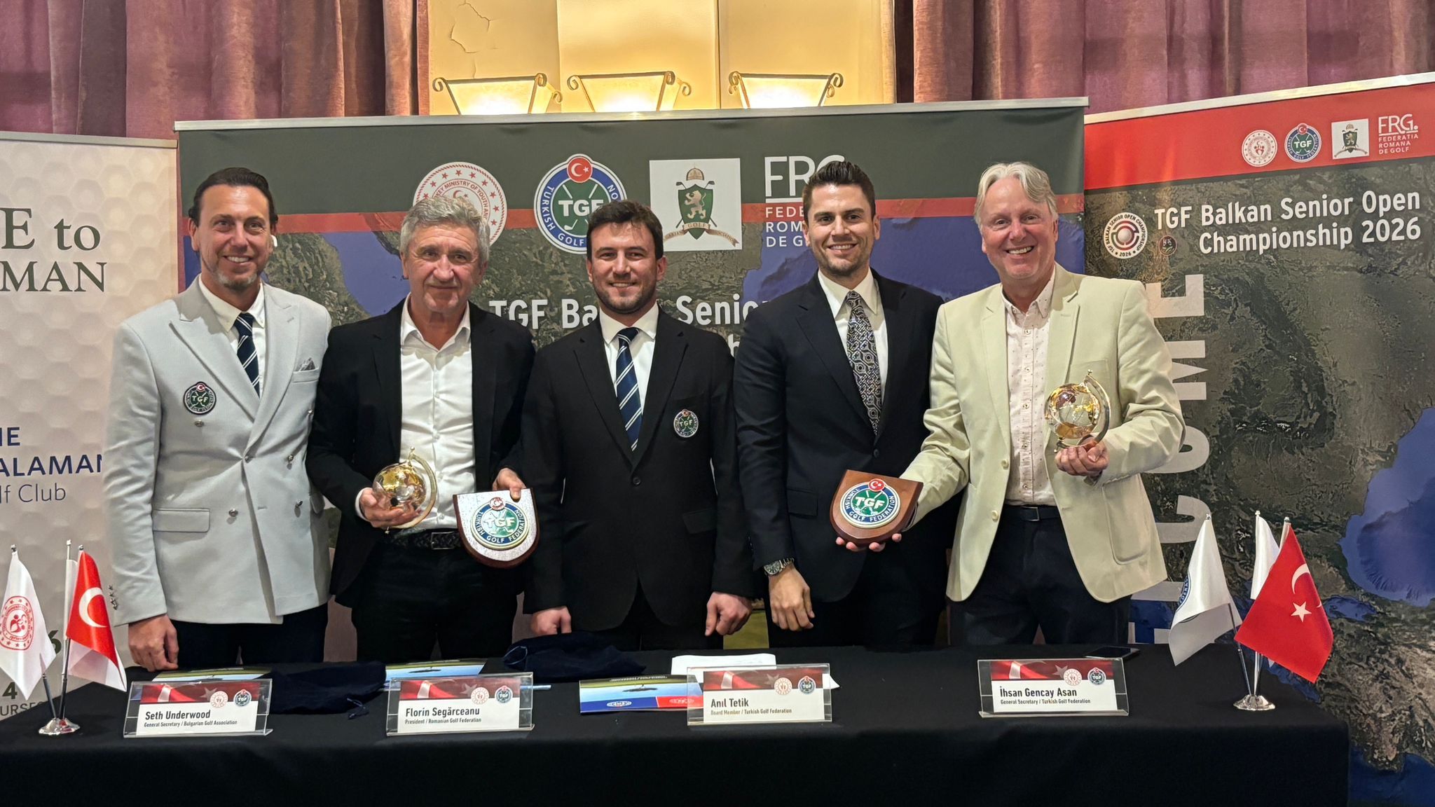 Türkiye, Romanya ve Bulgaristan Golf Federasyonları Arasında İş Birliği Anlaşması İmzalandı