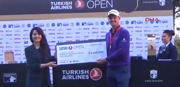 Turkish Airlines Open 2017'nin Şampiyonu Justin Rose Oldu